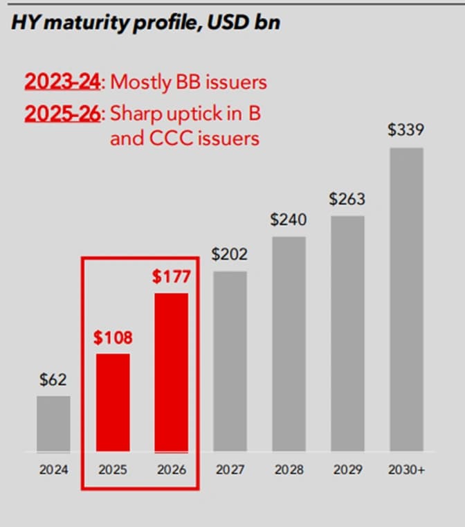 HY Maturity profile