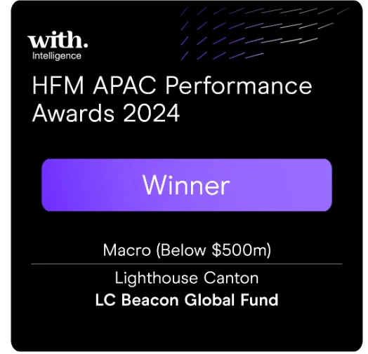 HFM APAC Performance Awards 2024 winner tile for LC Beacon Global Fund.
