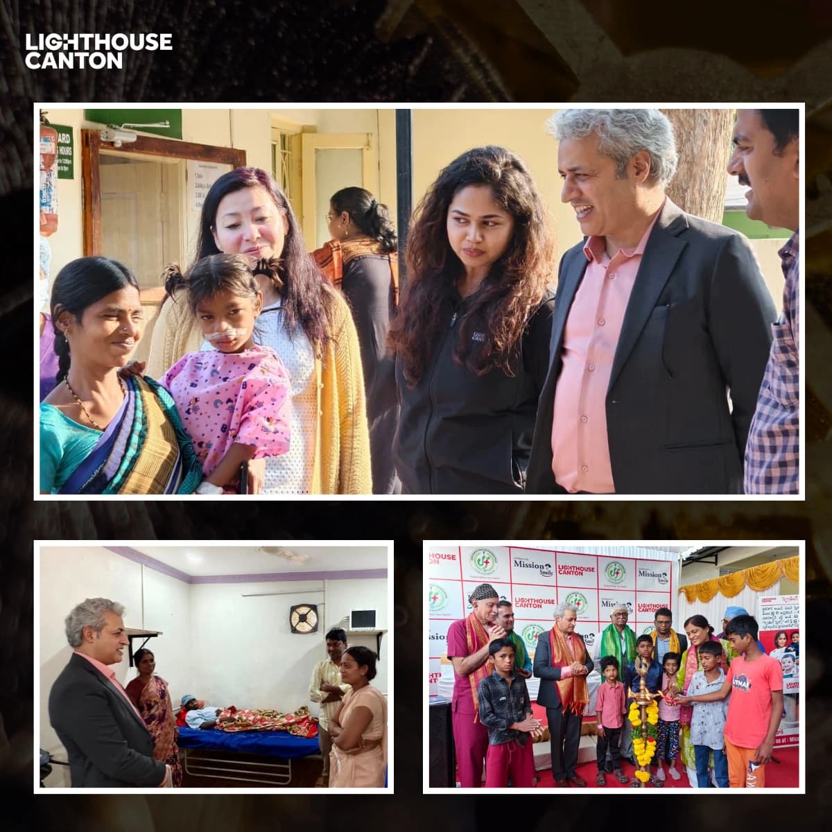 partnered with Mission Smile