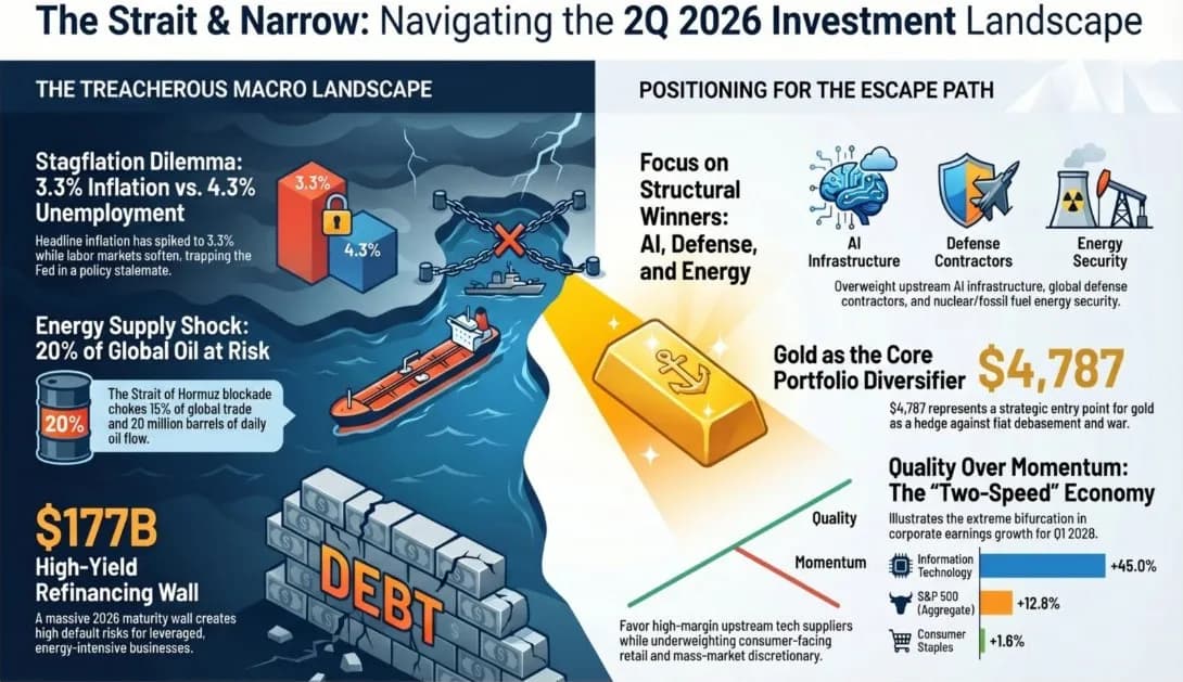 Navigating the 2Q 2026 Investment Landscape Infographic