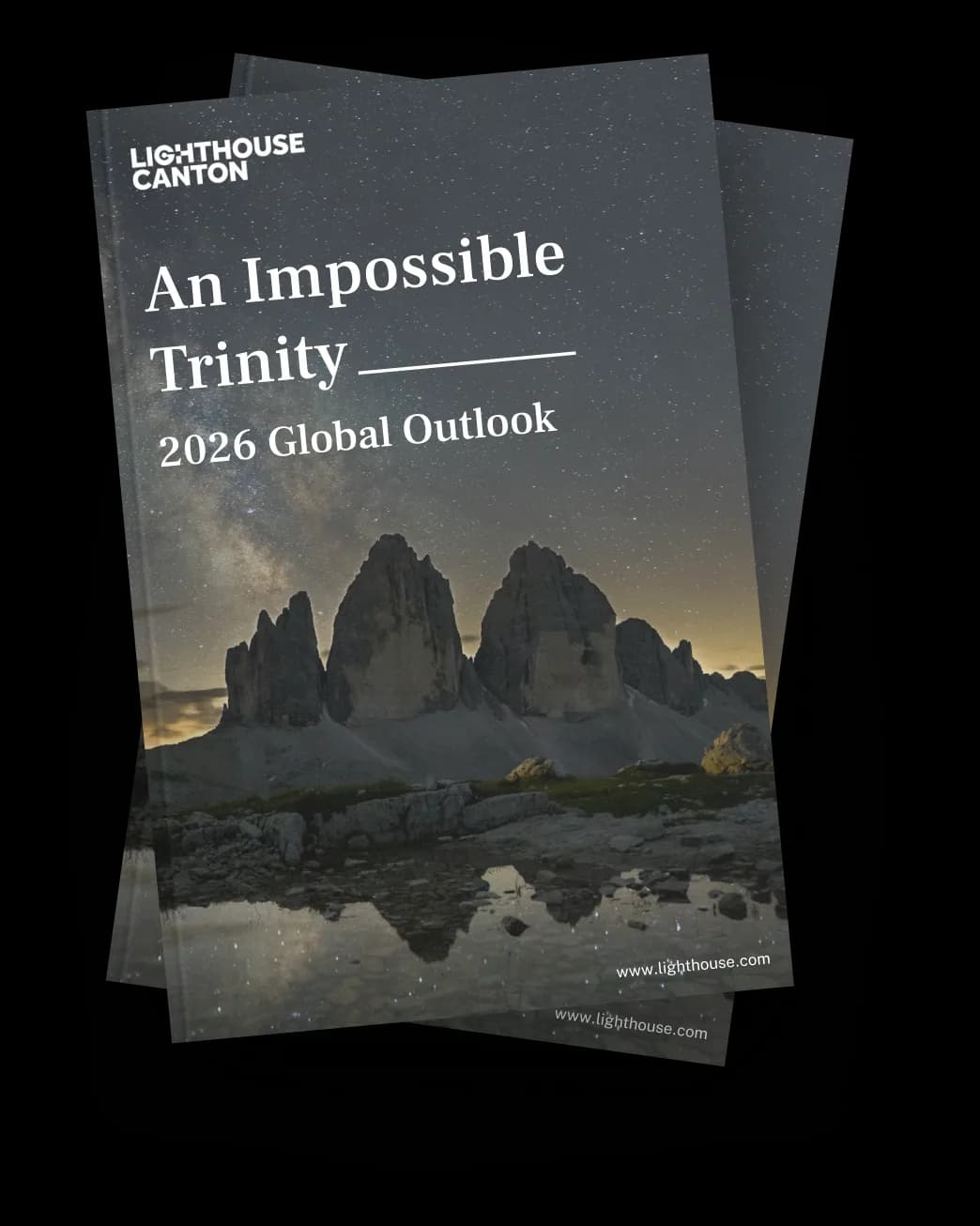 Global Outlook 2026 - Report Cover Mockup